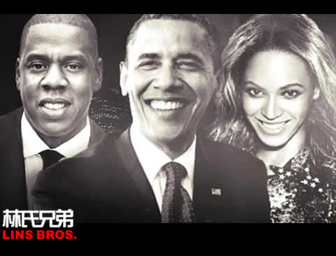 Jay Z和Beyonce夫妇为美国总统Barack Obama筹集$400万美元