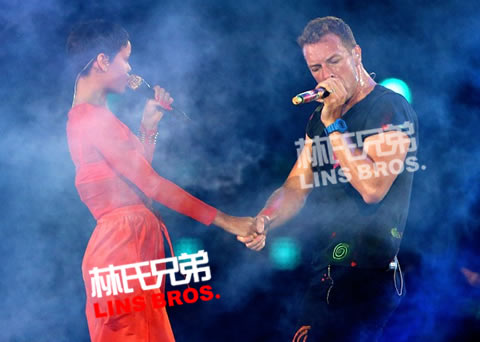 Jay Z, Rihanna加入Coldplay在伦敦残奥会闭幕演出 (照片)