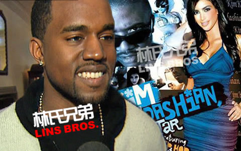 Kanye West曾经在与其他女人亲热时候观看现在女友卡戴珊与Ray J性爱录影带