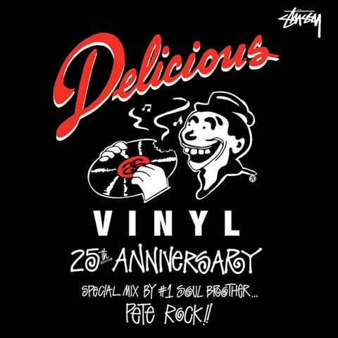 DJ Pete Rock最新Mixtape：Delicious Vinyl 25th Anniversary Mix (54分钟)