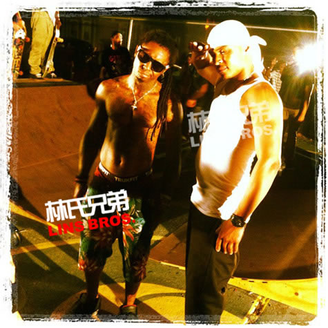 T.I.与兄弟Lil Wayne在新奥尔良拍摄新专辑单曲Ball MV (照片)