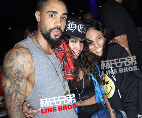 Chris Brown前女友Karrueche走出阴影 开心地Party (照片)