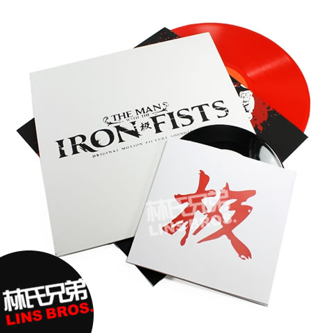 RZA的电影The Man With The Iron Fists原声带和配乐黑胶唱片包装 (照片) 