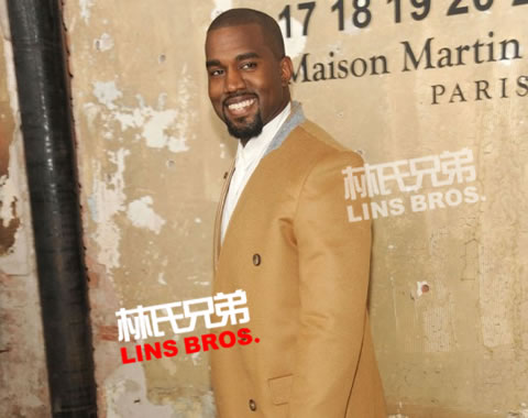 Kanye West纽约出席Maison Martin Margiela和H&M时装发布会 (照片)