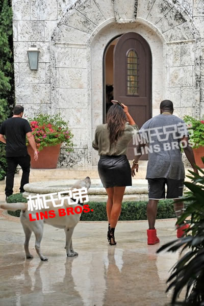 Kanye West和女友卡戴珊Kim Kardashian打算花6000万元迈阿密买房