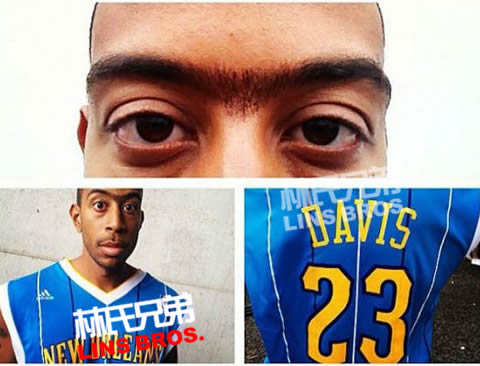 Ludacris万圣节模仿2012 NBA状元安东尼·戴维斯，很像 (照片)