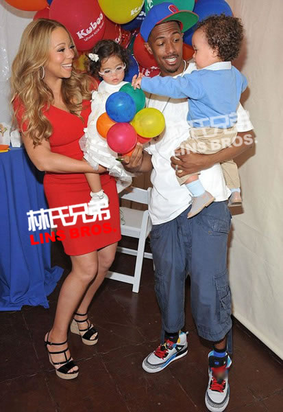 Mariah Carey和老公Nick Cannon举办Family Day (照片)