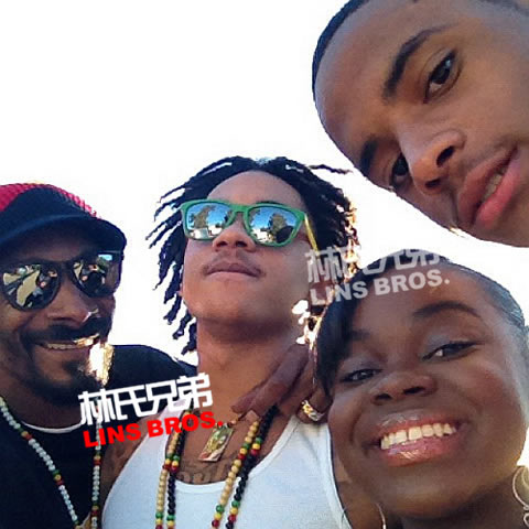 Snoop Dogg和孩子们一起拍摄照片 (照片)