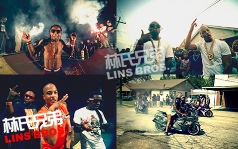 T.I.与Lil Wayne合作单曲Ball MV官方宣传照 (照片)