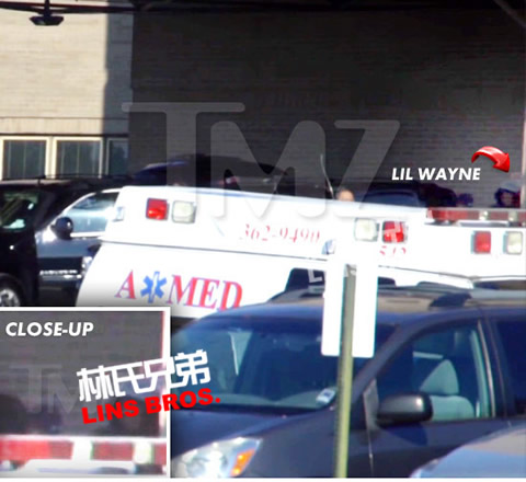 Lil Wayne再次在飞机上遇癫痫症状Seizure，再次迫降入院 (照片)