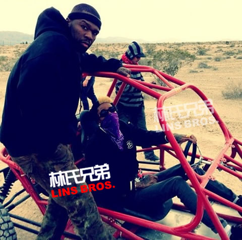 50 Cent, Wiz Khalifa, Chief Keef拍摄单曲Hate Bein’ Sober MV (照片)