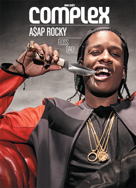 A$AP Rocky登上Complex杂志12/1月刊封面 (图片)