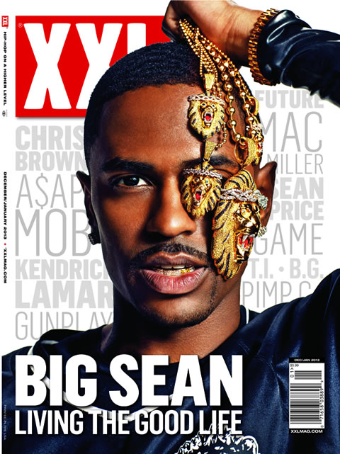 Big Sean登上XXL杂志12/1月刊封面 (图片)