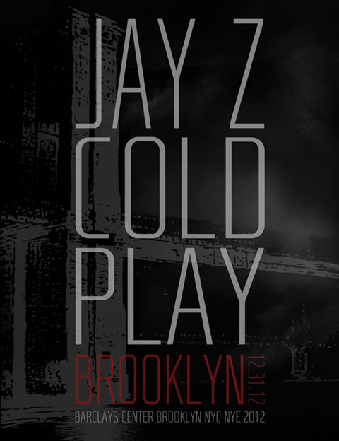 Jay Z和Coldplay将作为头号嘉宾在纽约布鲁克林新年夜音乐会演出 (图片)