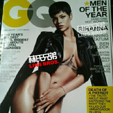 Rihanna 登上 GQ 杂志最新一期刊封面 (照片)