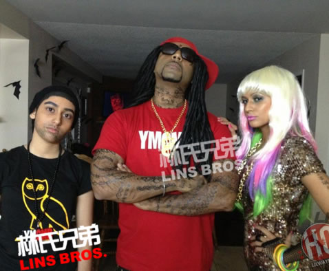Lil Wayne万圣节Halloween被许多歌迷模仿 (11张照片)