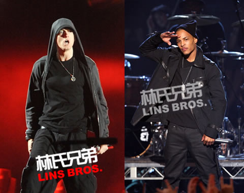 T.I.希望跟Eminem合作：只要一点时间，我们会有很多作品 (视频)