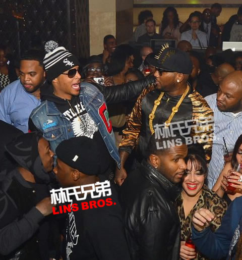 Young Jeezy与T.I., Drake, Ludacris庆祝新Mixtape发布 (照片)