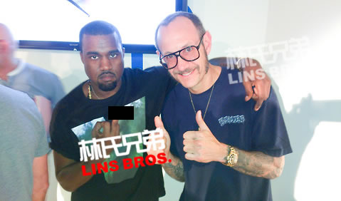 Kanye West, Pharrell出席Terry Richardson在迈阿密新书签售Party (照片)