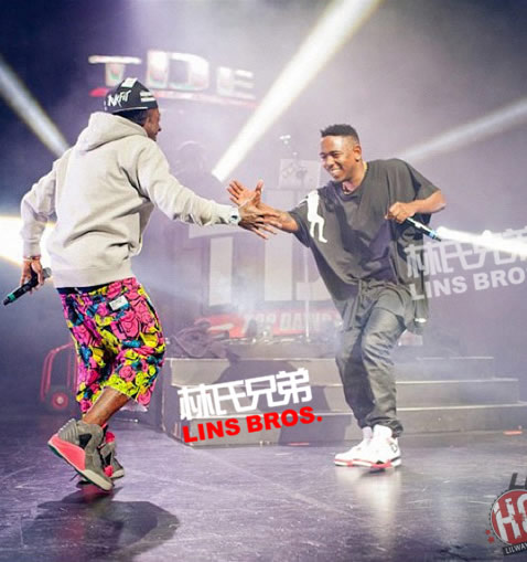 Kendrick Lamar为Lil Wayne专辑Tha Carter V录歌..将出现在专辑?