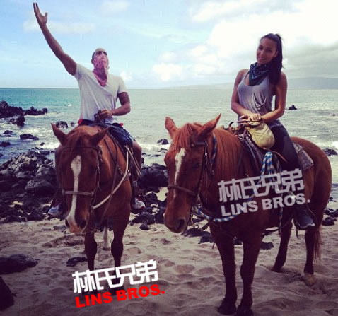 Ludacris 与女友 Eudoxie 在夏威夷度假 (照片)