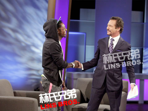 Lil Wayne出现在Jim Rome体育Talk Show节目 (照片)