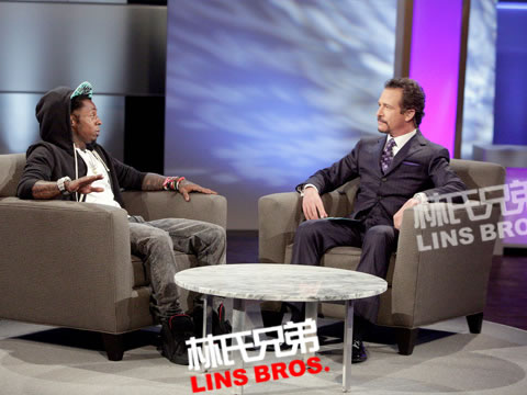 Lil Wayne出现在Jim Rome体育Talk Show节目 (照片)