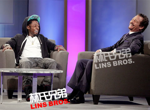 Lil Wayne出现在Jim Rome体育Talk Show节目 (照片)