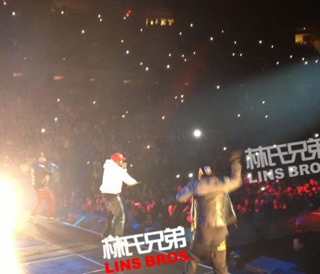 50 Cent和Jeremih在纽约Madison Square Garden演出 (照片)