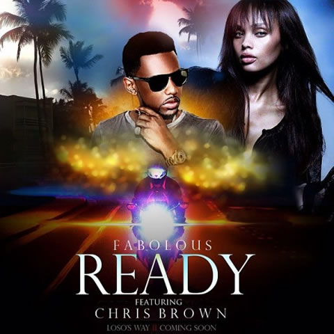 Fabolous发布与Chris Brown合作新单曲Ready官方封面 (图片)
