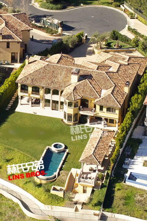 Kanye West和Kim Kardashian洛杉矶买下价值7000万元豪宅 (照片)