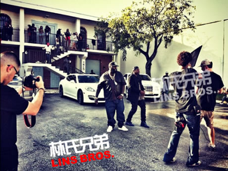 Pusha T与Rick Ross拍摄歌曲Millions MV (照片)