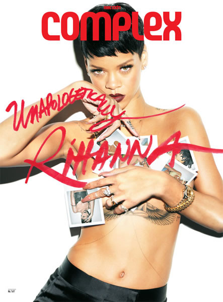 Rihanna登上Complex杂志7个封面，7张专辑主题封面 (7张图片)