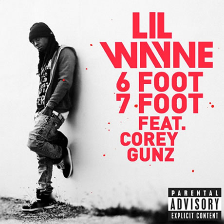 Lil Wayne单曲6 Foot, 7 Foot销量超300万首 成为三白金单曲