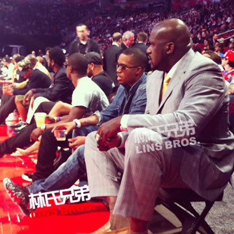 Diddy, Jay Z, Nas, Ludacris 等嘻哈明星包揽NBA全明星头牌座位 (照片) 