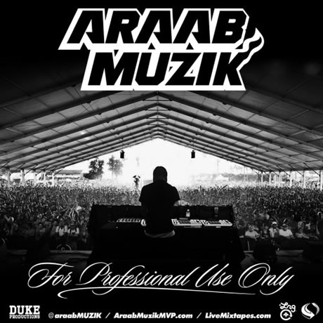 AraabMUZIK发布最新伴奏Mixtape：For Professional Use Only (20首音乐)