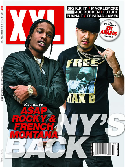A$AP Rocky 和 French Montana 登上XXL 杂志封面 (3张图片) 