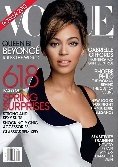 Beyonce登上Vogue杂志Power Issue刊封面 (图片)