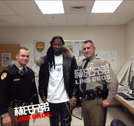 2 Chainz被马里兰州警方逮捕 随后被释放 (照片) 