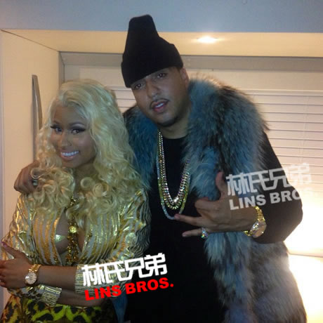 Nicki Minaj加入French Montana拍摄单曲Freaks (照片)