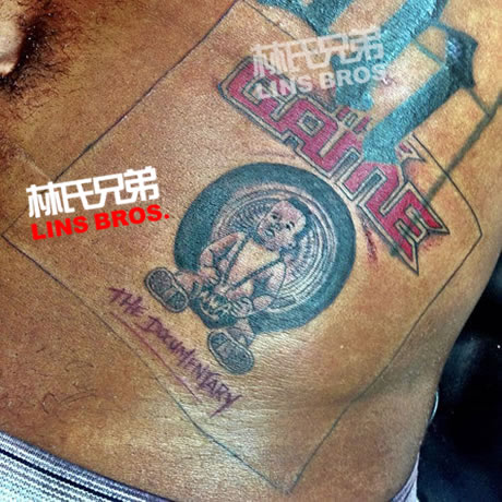Game再次添加纹身向师父Dr.Dre致敬 (图片)