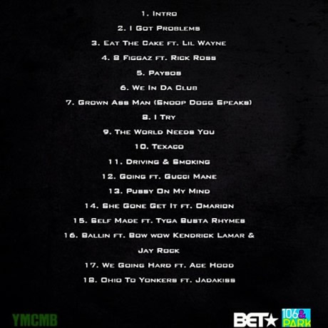 Bow Wow发布最新Mixtape：Greenlight 5歌曲名单 