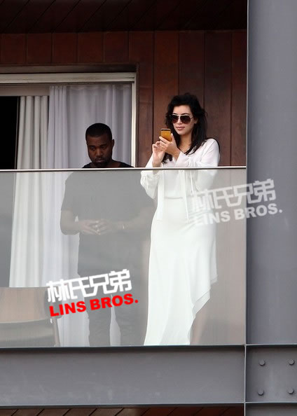 Kanye West和Kim Kardashian总是被偷拍 现在他们偷拍别人: Will Smith (照片)