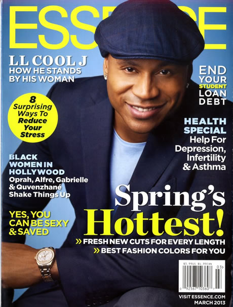 LL Cool J登上Essence, Mary J. Blige登上VIBE杂志封面 (2张图片)