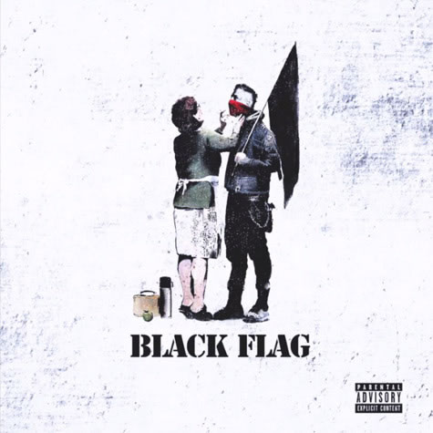 Machine Gun Kelly新Mixtape: Black Flag官方封面 (图片)