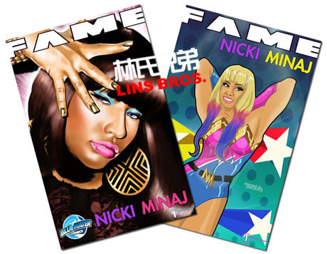 Nicki Minaj 漫画书Fame: Nicki Minaj发行 (图片)