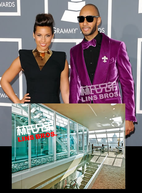 Alicia Keys和老公Swizz Beatz以$1500万美元卖掉纽约豪宅 (照片) 