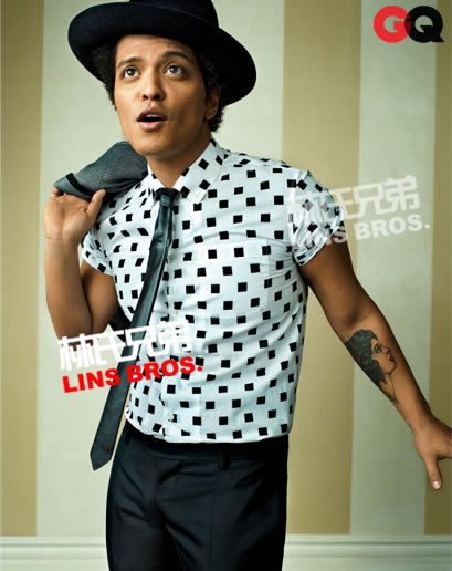 Bruno Mars 登上GQ杂志4月刊封面 (7张照片)