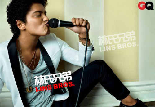 Bruno Mars 登上GQ杂志4月刊封面 (7张照片)