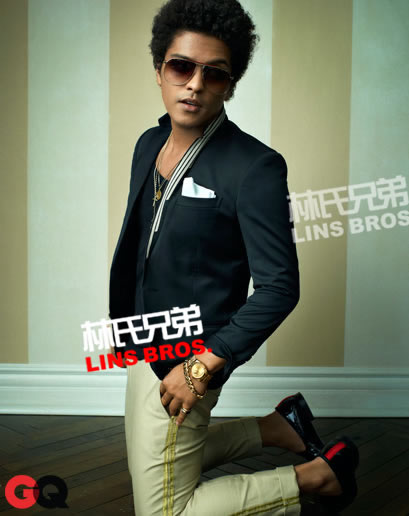 Bruno Mars 登上GQ杂志4月刊封面 (7张照片)